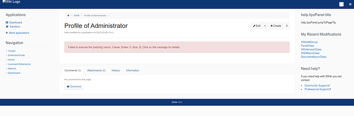 Profile-of-Administrator-XWiki
