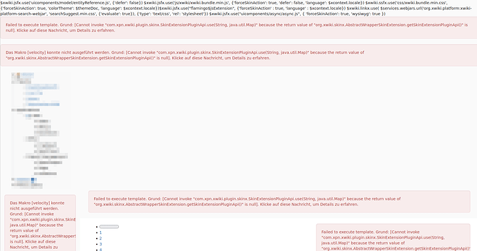 xwiki Error