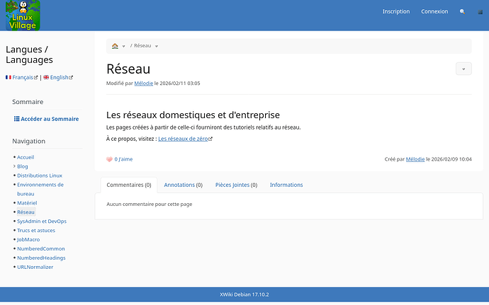 XWiki - Réseau - Réseau