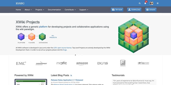 Screenshot 2024-03-01 at 10-33-04 XWiki - The Advanced Open Source Enterprise and Application Wiki (XWiki.org)
