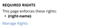 Rights Enforced, no recomendation