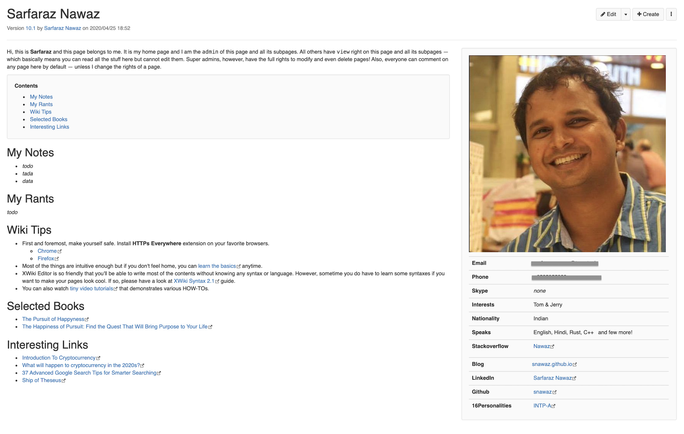 Link to custom user profile instead of XWiki profile - Help / Discuss -  XWiki Forum