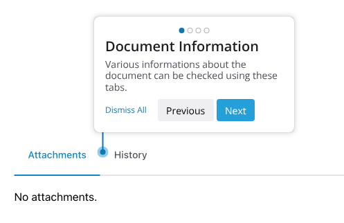 user - document information